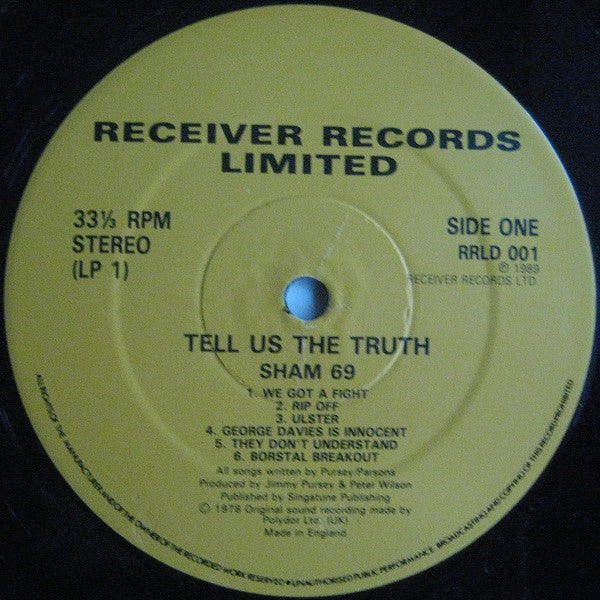 Sham 69 : Tell Us The Truth / That's Life (LP,Compilation)