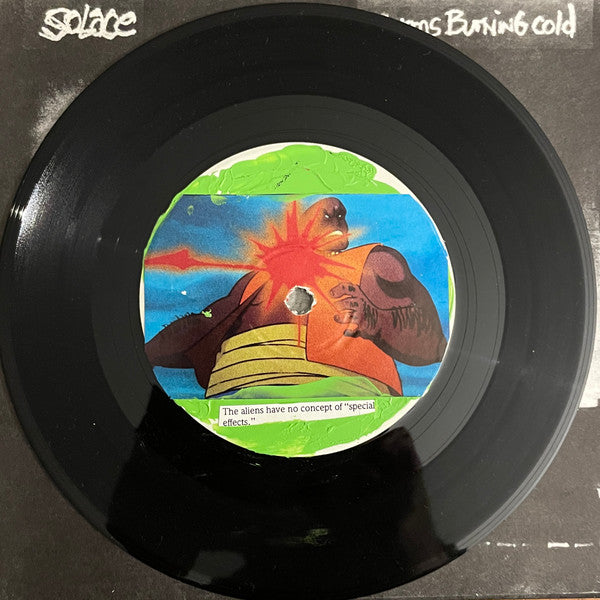 Solace (9) : Forms Burning Cold (7",33 ⅓ RPM,White Label)