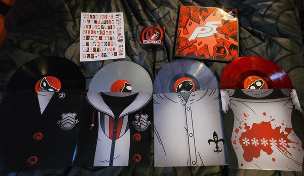 Shoji Meguro, Atlus Sound Team : Persona 5 Vinyl Soundtrack: Essential Edition (LP)