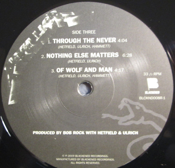 Metallica : Metallica (LP,Album,Reissue,Remastered)