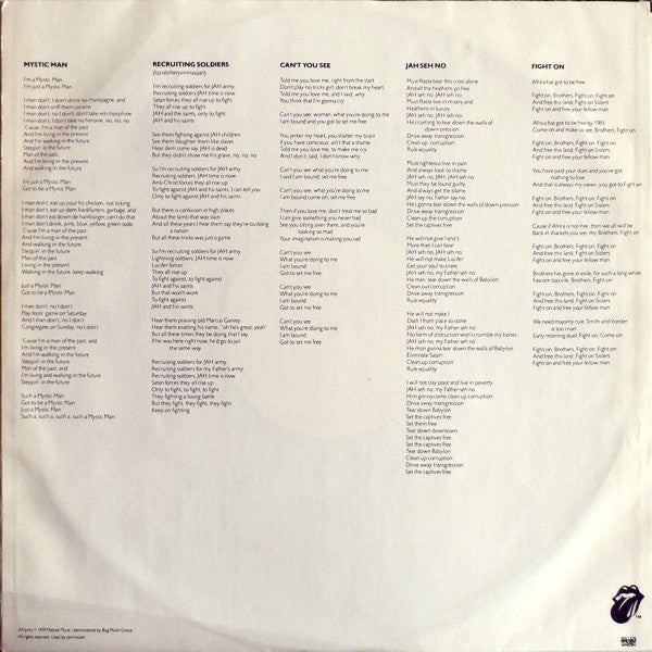 Peter Tosh : Mystic Man (LP,Album)