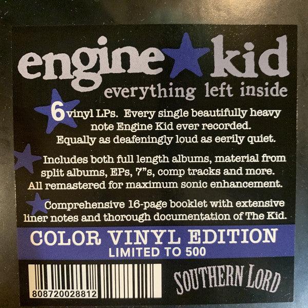 Engine Kid : Everything Left Inside (LP,Compilation)