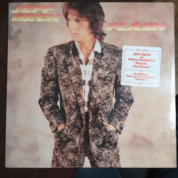 Jeff Beck : Flash (LP,Album,Stereo)
