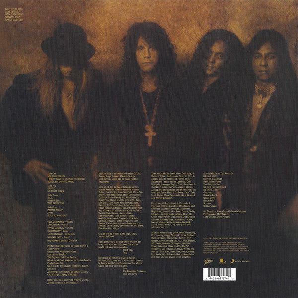 Ozzy Osbourne : No More Tears (LP,Album,Reissue)