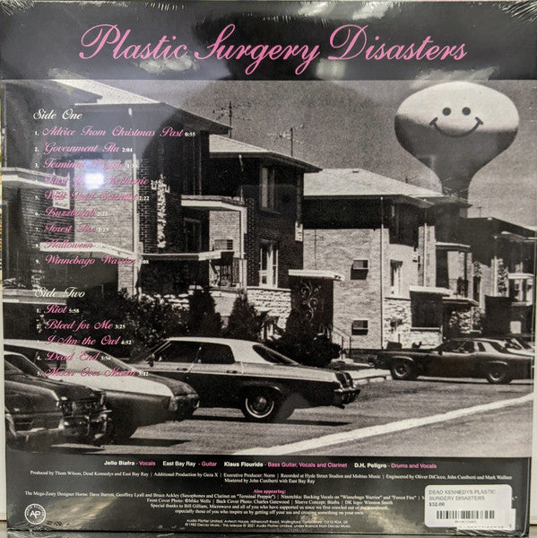 Dead Kennedys : Plastic Surgery Disasters (LP,Album,Reissue)