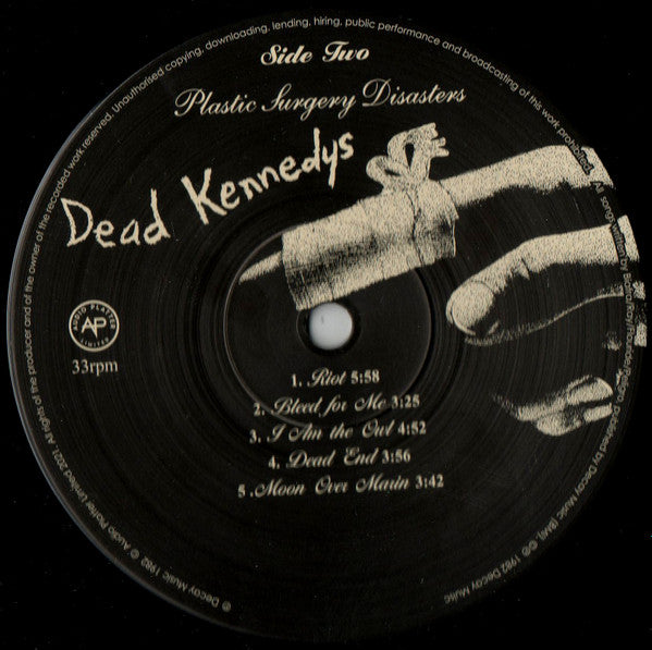 Dead Kennedys : Plastic Surgery Disasters (LP,Album,Reissue)