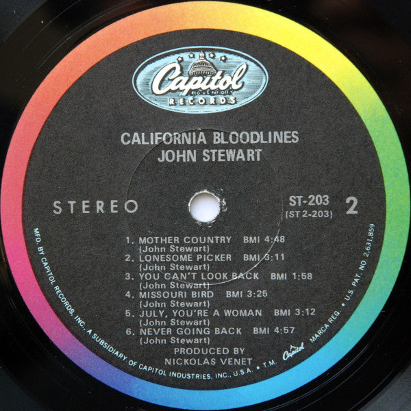 John Stewart (2) : California Bloodlines (LP,Album)