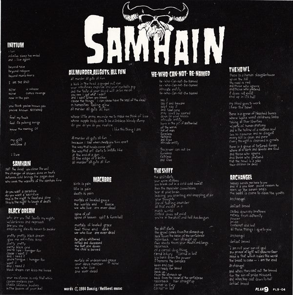 Samhain : Initium (LP,Album)