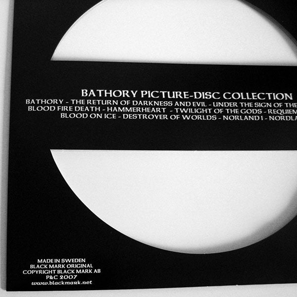Bathory : Under The Sign Of The Black Mark (LP,Album,Reissue,Picture Disc,Limited Edition)