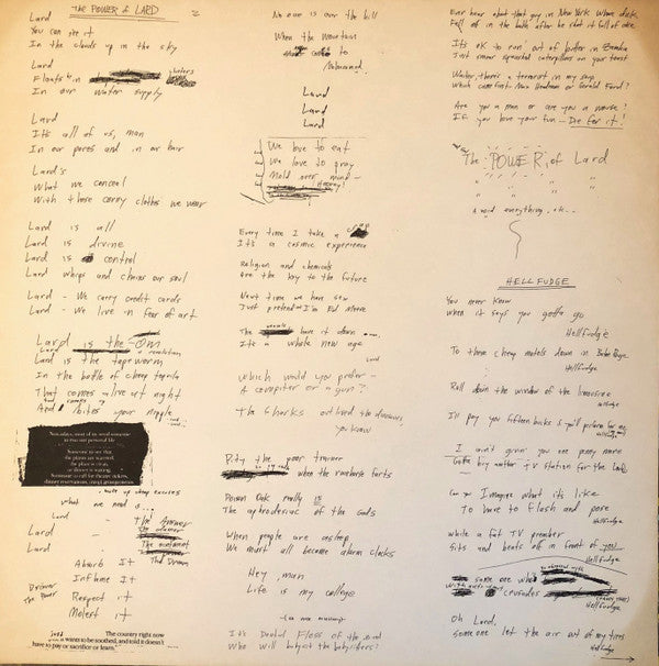 Lard : Power Of Lard EP (12",EP,33 ⅓ RPM)