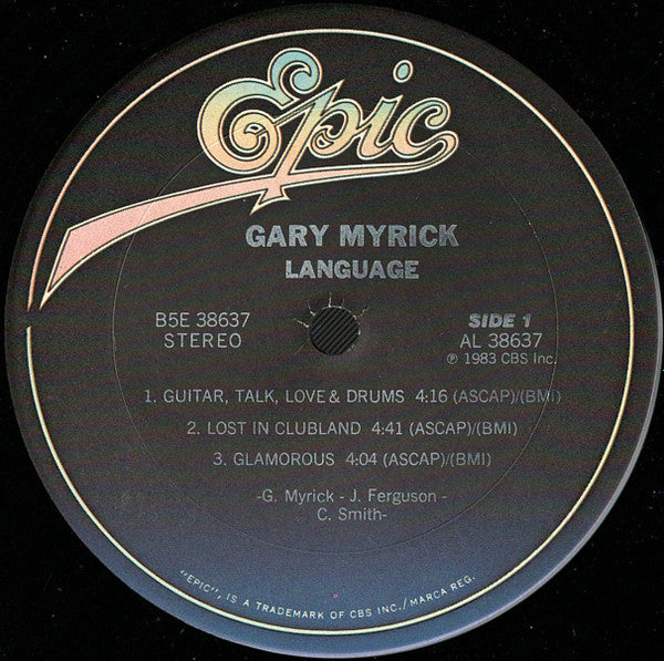 Gary Myrick : Language (LP,Mini-Album,Stereo)