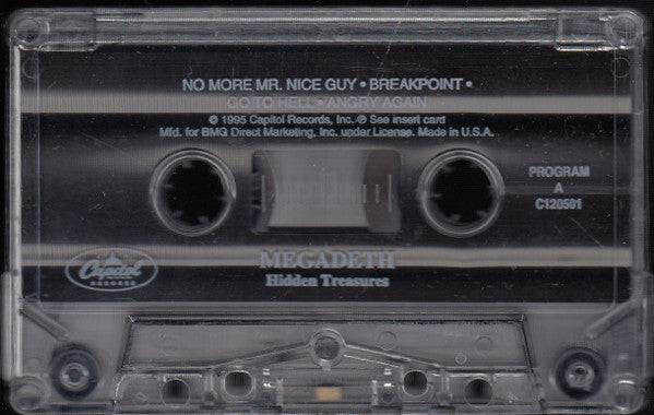 Megadeth : Hidden Treasures (Compilation,Club Edition)