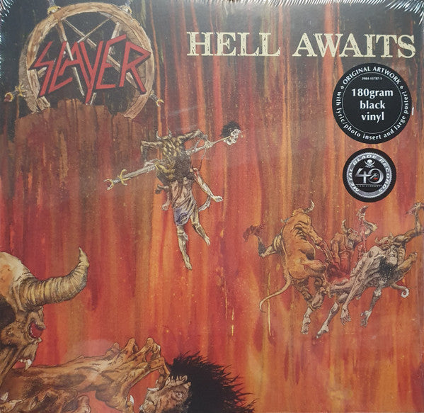 Slayer : Hell Awaits (LP,Album,Reissue,Remastered)