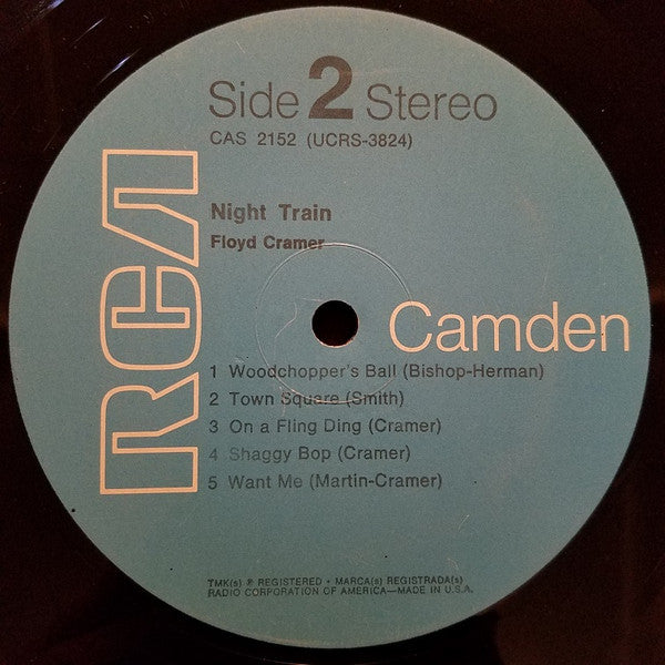 Floyd Cramer : Night Train (LP,Album,Reissue)