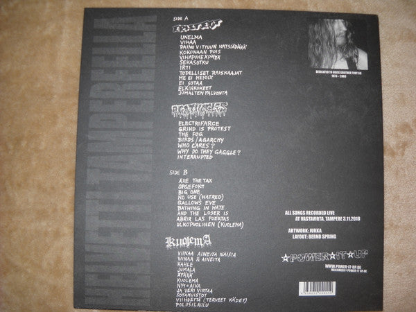 Agathocles / Kuolema / Eristetyt : Helvetti Tampereella (LP,Album,Limited Edition)