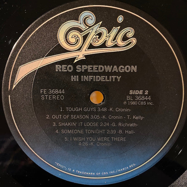 REO Speedwagon : Hi Infidelity (LP,Album)