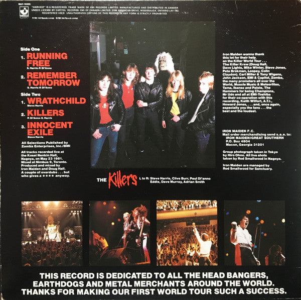 Iron Maiden : Maiden Japan (12",33 ⅓ RPM,Mini-Album)