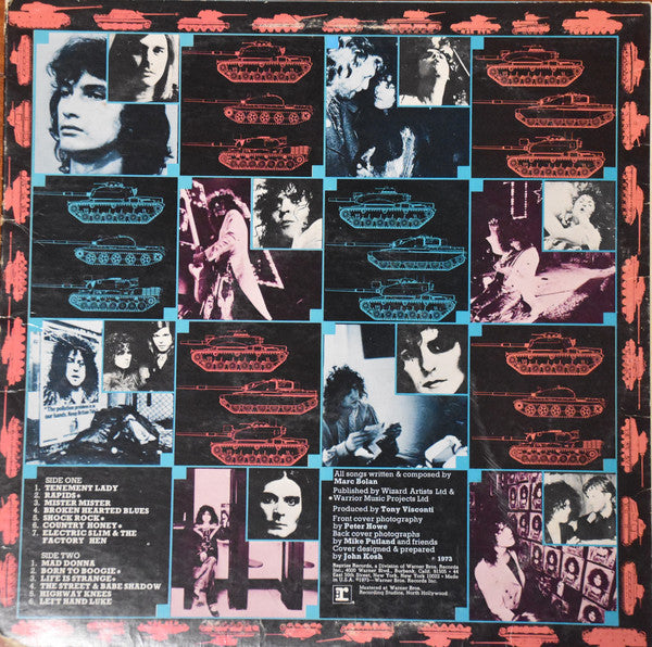 T. Rex : Tanx (LP,Album)