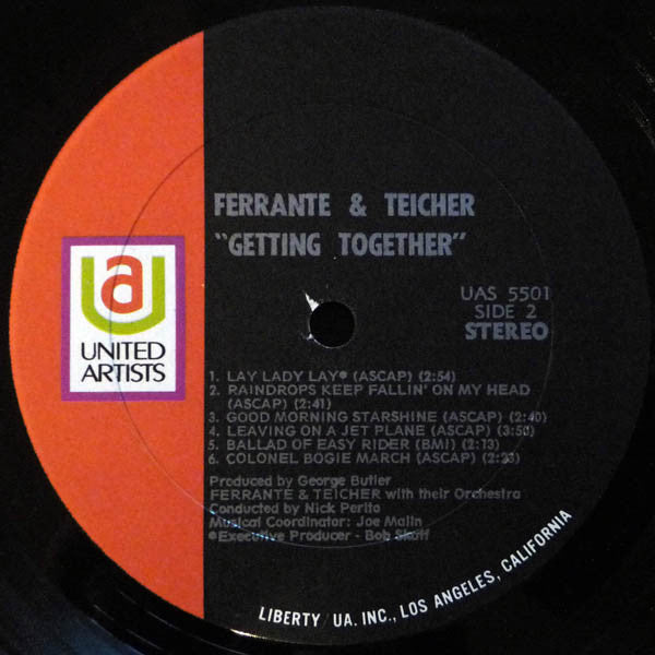 Ferrante & Teicher : Getting Together (LP,Album,Stereo)