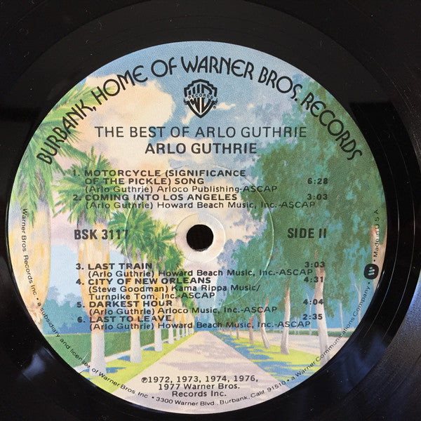 Arlo Guthrie : The Best Of Arlo Guthrie (LP,Compilation)
