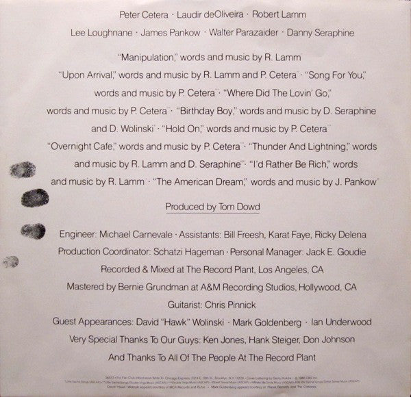 Chicago (2) : Chicago XIV (LP,Album)