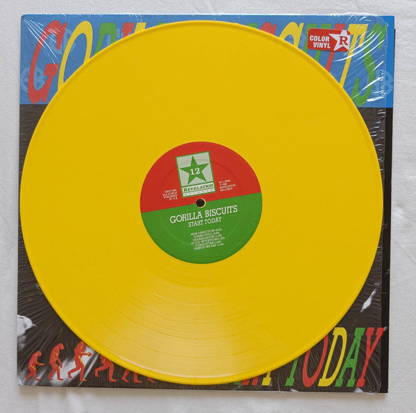 Gorilla Biscuits : Start Today (LP,Album,Repress)
