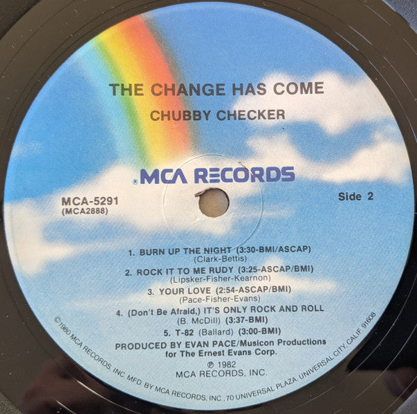 Chubby Checker : The Change Has Come (LP,Promo)