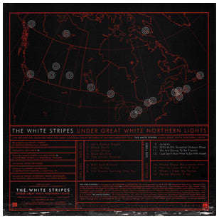 White Stripes, The : Under Great White Northern Lights (LP,Album)
