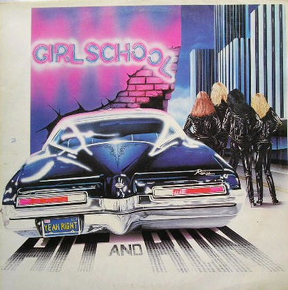 Girlschool : Hit And Run (LP,Album)