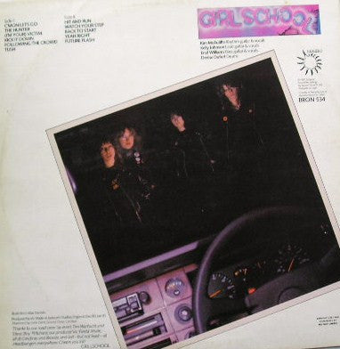 Girlschool : Hit And Run (LP,Album)