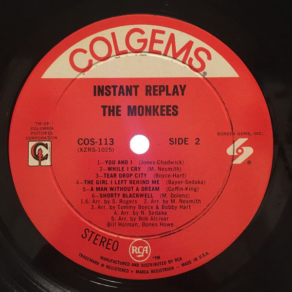 Monkees, The : Instant Replay (LP,Album,Stereo)