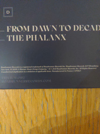 Trivium : In The Court Of The Dragon  (LP,Album,Stereo)