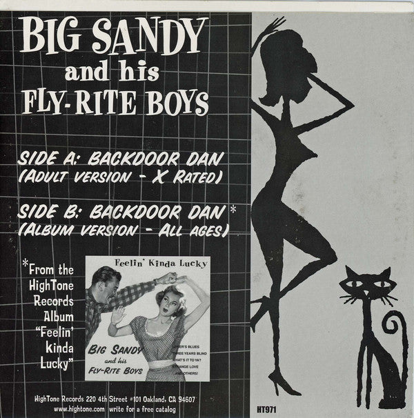Big Sandy And His Fly-Rite Boys : Back Door Dan (7",45 RPM,Single)