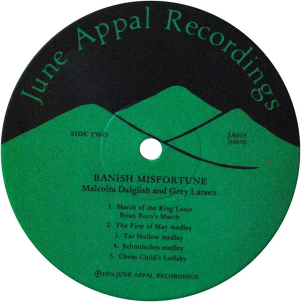 Malcolm Dalglish & Grey Larsen : Banish Misfortune (LP,Album)