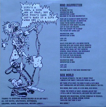 Dread Messiah : Mind Insurrection (7")