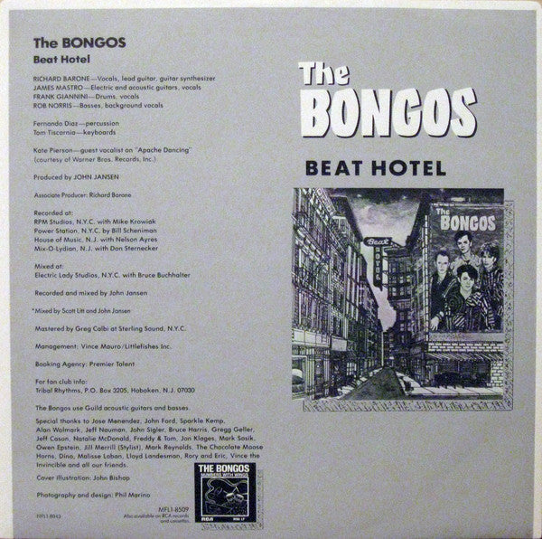 Bongos, The : Beat Hotel (LP,Album)