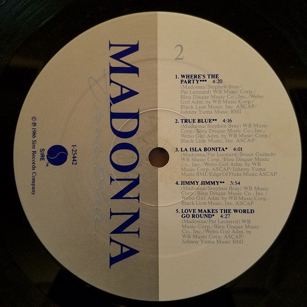 Madonna : True Blue (LP,Album)