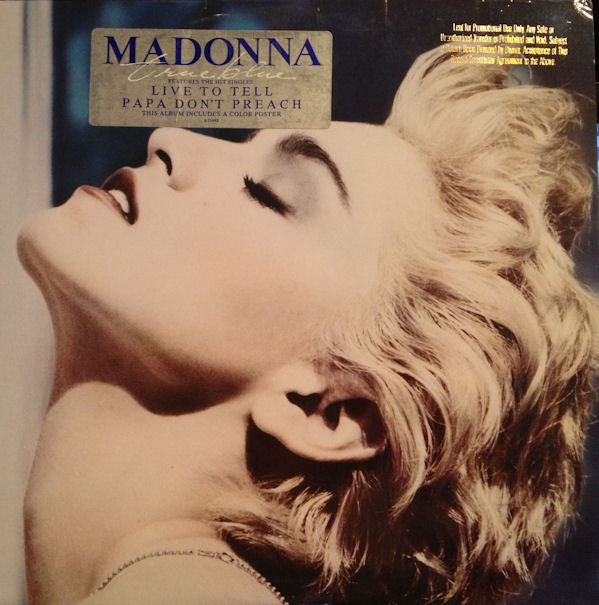 Madonna : True Blue (LP,Album)