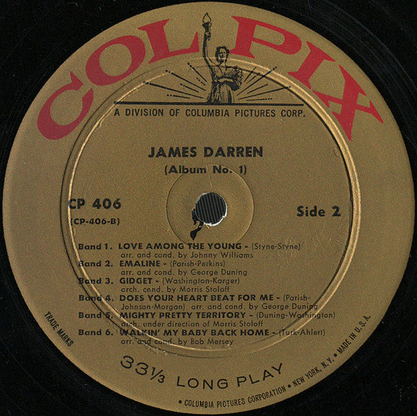 James Darren : Album No. 1 (Album,LP)