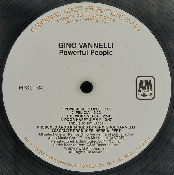 Gino Vannelli : Powerful People (LP,Album,Reissue,Remastered)
