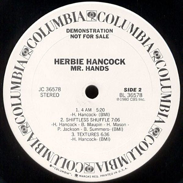 Herbie Hancock : Mr. Hands (LP,Album,Promo)