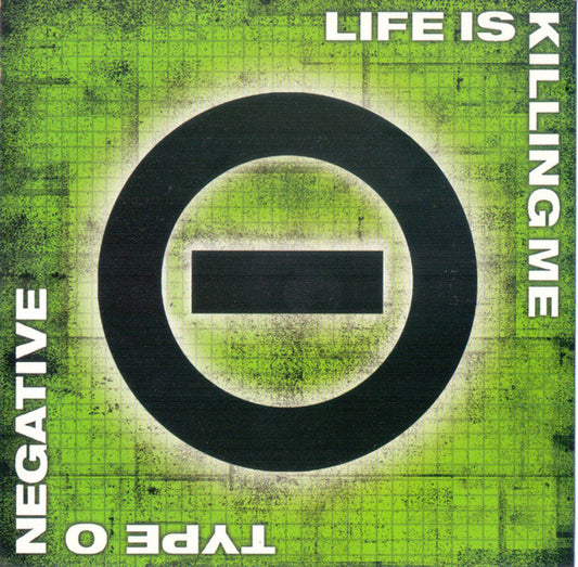 Type O Negative : Life Is Killing Me (Promo,Sampler)