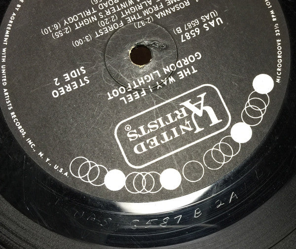 Gordon Lightfoot : The Way I Feel (LP,Album,Stereo)