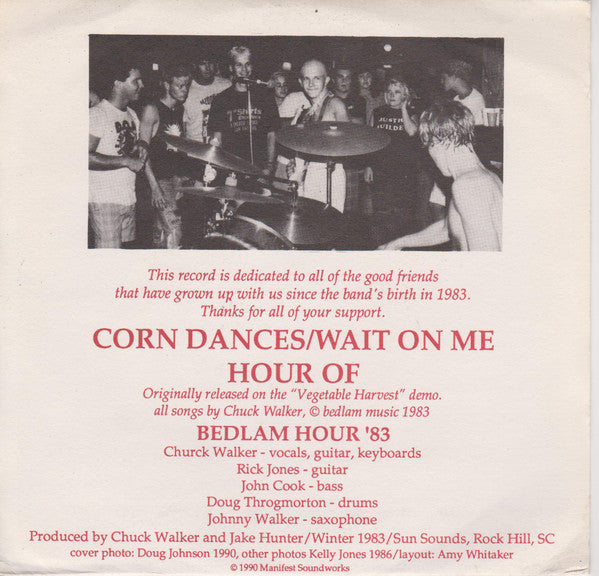 Bedlam Hour : Corn Dances (7",33 ⅓ RPM)