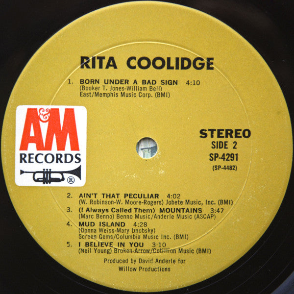 Rita Coolidge : Rita Coolidge (LP,Album)