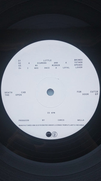 Death Cab For Cutie : The Open Door EP (12",EP,33 ⅓ RPM)
