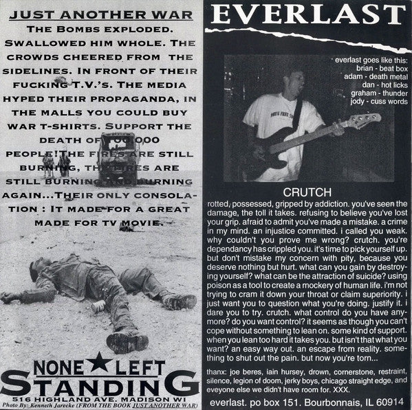 Various : The Cold War Hardcore Compilation (7")