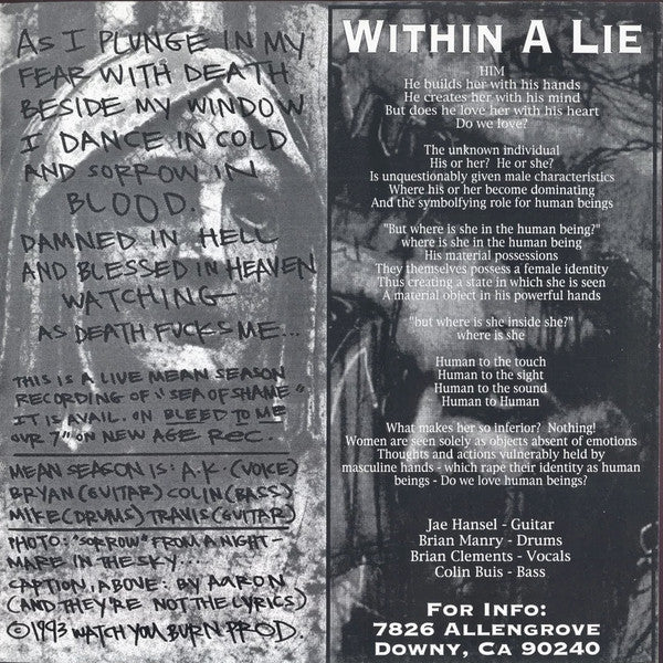 Various : The Cold War Hardcore Compilation (7")