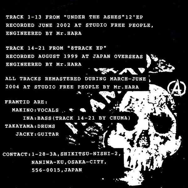 Framtid : Under The Ashes + 8 Track EP (Compilation,Remastered)