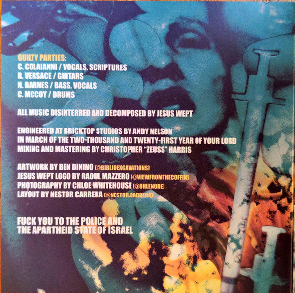 Jesus Wept (5) : Psychedelic Degeneracy (EP)